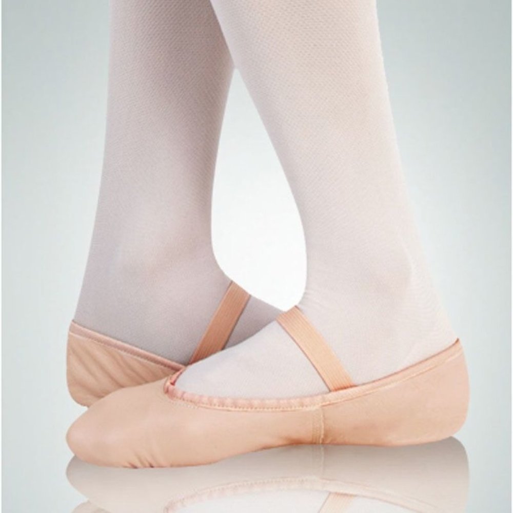 Angelo Luzio 201C T. Pink Child 2.5W (Fits1.5) Full Sole Leather Ballet Shoe
